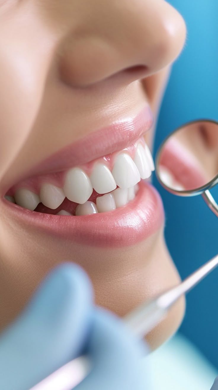 Smiling patient